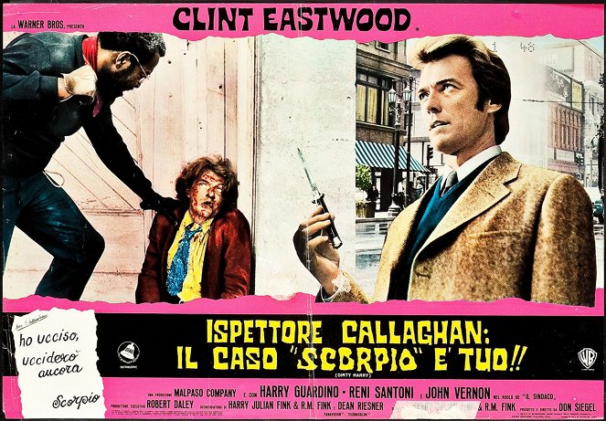 Dirty Harry - Lobbykarten - Andrew Robinson, Clint Eastwood