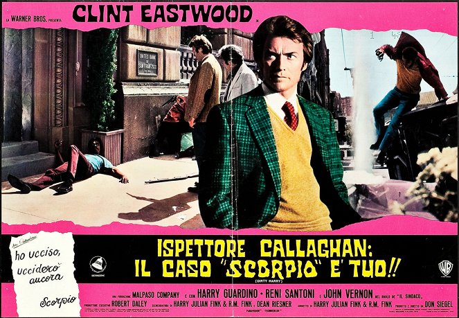 Dirty Harry - Lobbykarten - Clint Eastwood