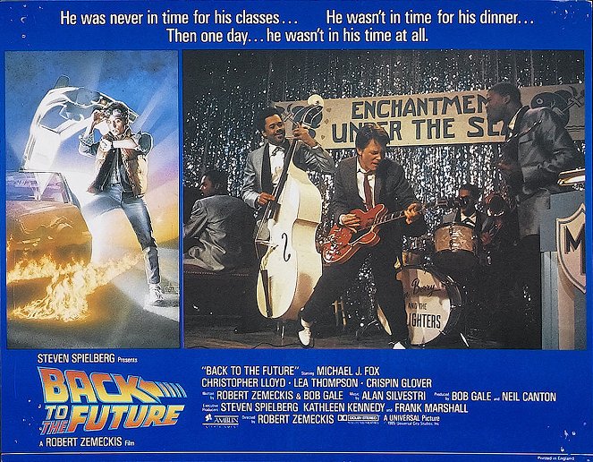 Retour vers le futur - Cartes de lobby - Michael J. Fox