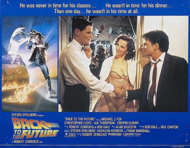 Back to the Future - Lobby Cards - Crispin Glover, Lea Thompson, Michael J. Fox