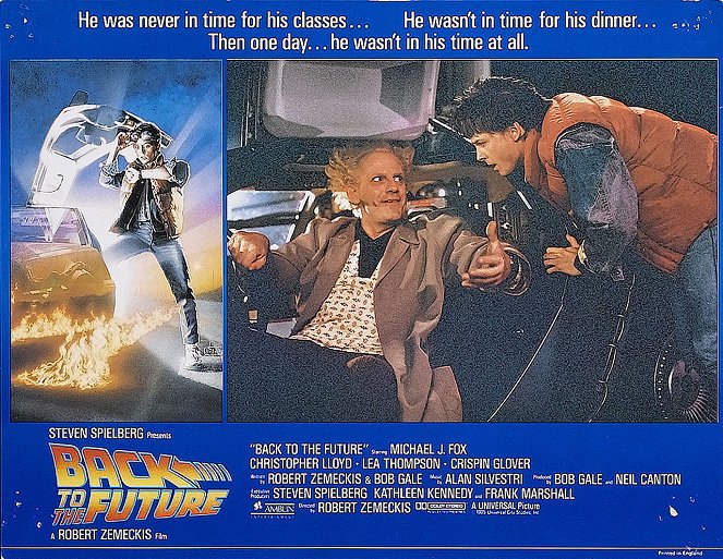 Vissza a jövőbe - Vitrinfotók - Christopher Lloyd, Michael J. Fox