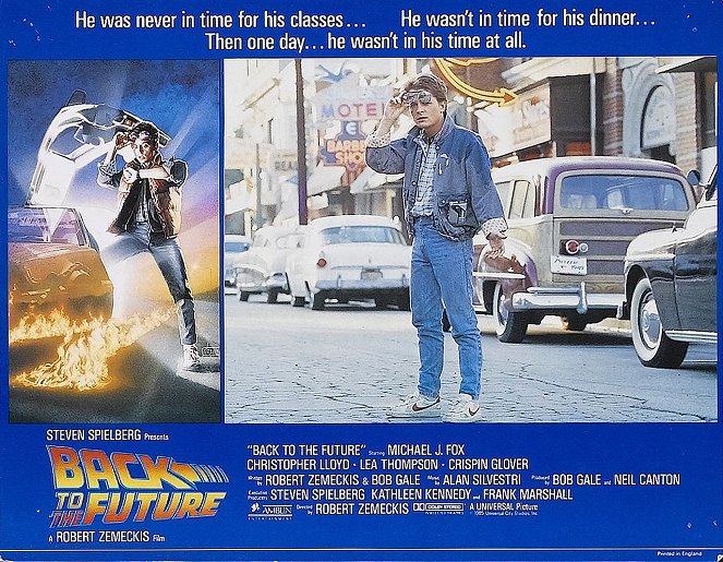 Back to the Future - Lobbykaarten - Michael J. Fox