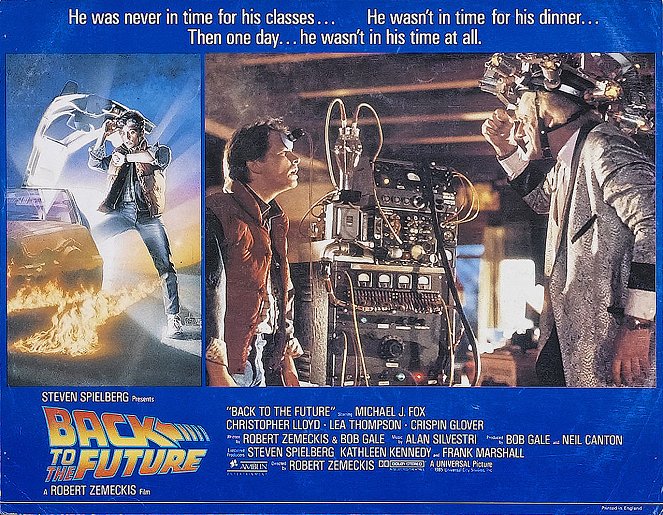 Paluu tulevaisuuteen - Mainoskuvat - Michael J. Fox, Christopher Lloyd