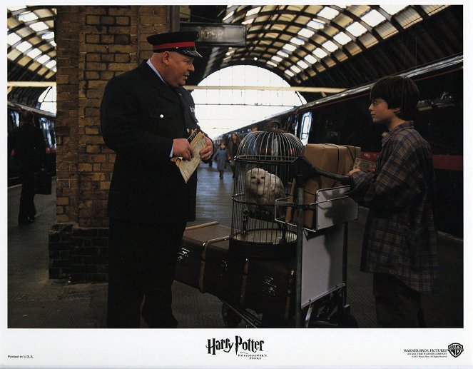 Harry Potter en de steen der wijzen - Lobbykaarten - Harry Taylor, Daniel Radcliffe
