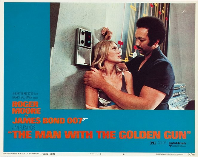 The Man with the Golden Gun - Lobby Cards - Britt Ekland, Sonny Caldinez
