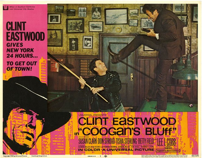 Coogan's Bluff - Lobby Cards - Clint Eastwood