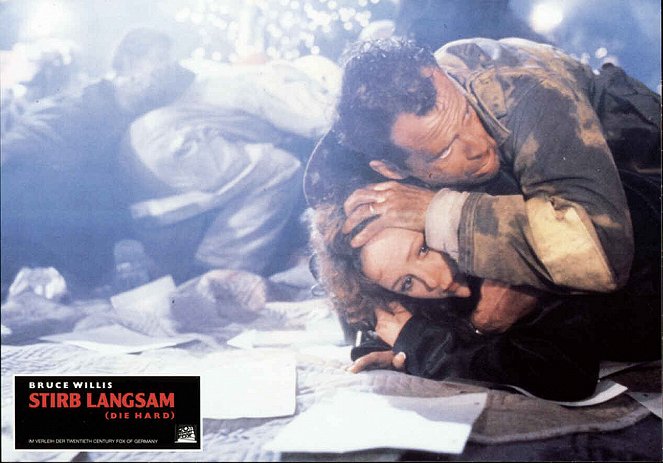 Die Hard - Lobbykaarten - Bonnie Bedelia, Bruce Willis