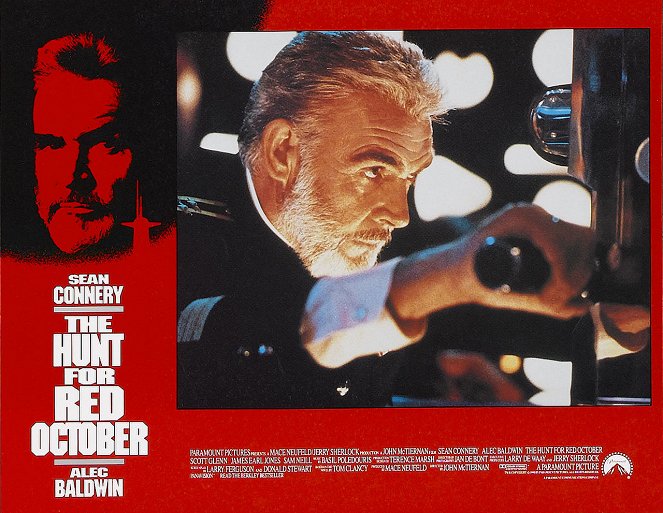 À la poursuite d’Octobre rouge - Cartes de lobby - Sean Connery