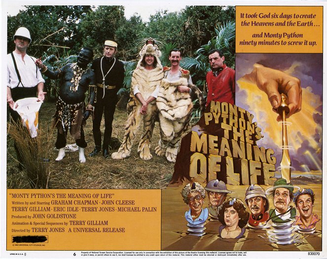 Monty Python - De zin van het bestaan - Lobbykaarten