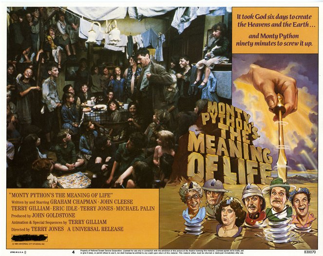 Monty Python - De zin van het bestaan - Lobbykaarten