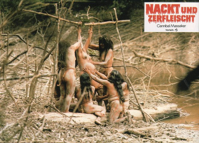 Cannibal Holocaust - Cartes de lobby