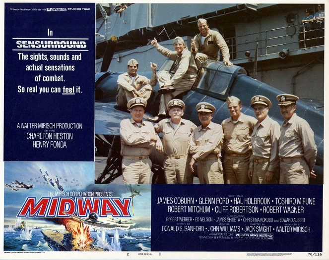 A Batalha de Midway - Cartões lobby