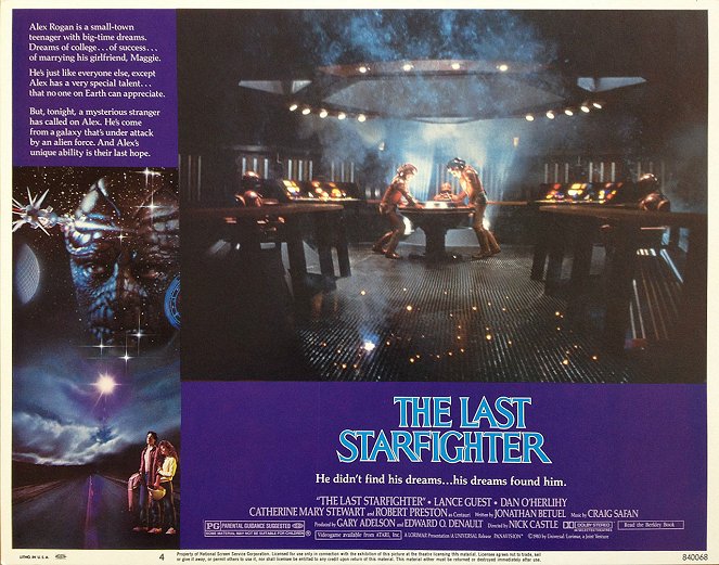 The Last Starfighter - Lobbykaarten