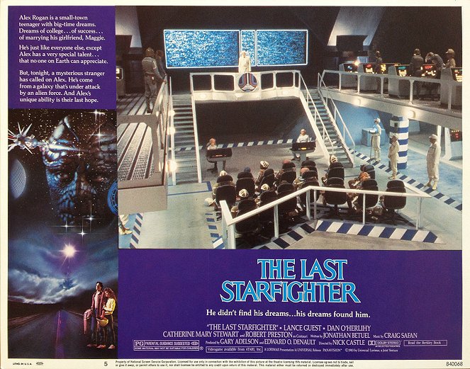 The Last Starfighter - Lobbykaarten