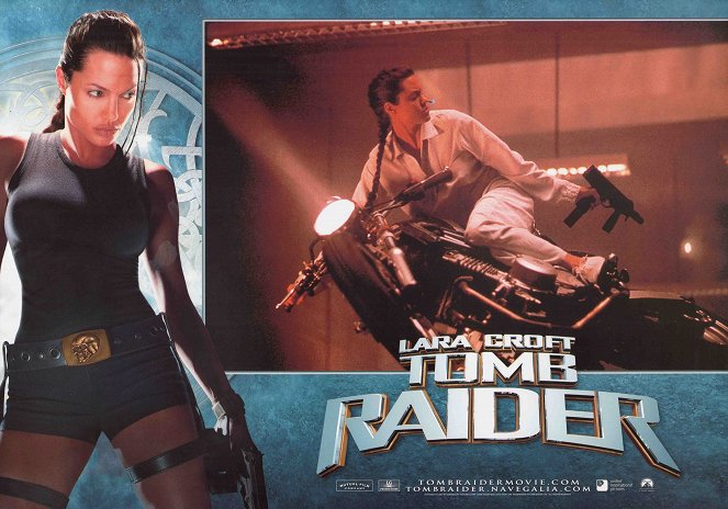 Lara Croft: Tomb Raider - Lobbykarten - Angelina Jolie