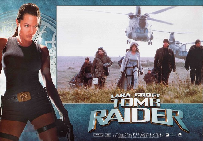 Lara Croft: Tomb Raider - Lobby karty - Angelina Jolie