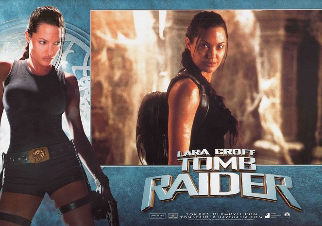 Lara Croft: Tomb Raider - Lobby karty - Angelina Jolie