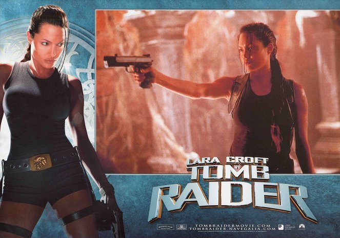 Lara Croft: Tomb Raider - Lobbykaarten - Angelina Jolie