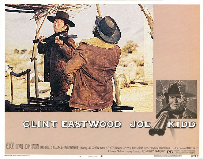 Joe Kidd - Lobbykaarten - Clint Eastwood