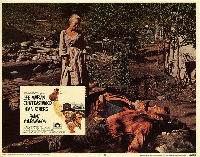 Paint Your Wagon - Fotosky - Jean Seberg, Lee Marvin, Clint Eastwood