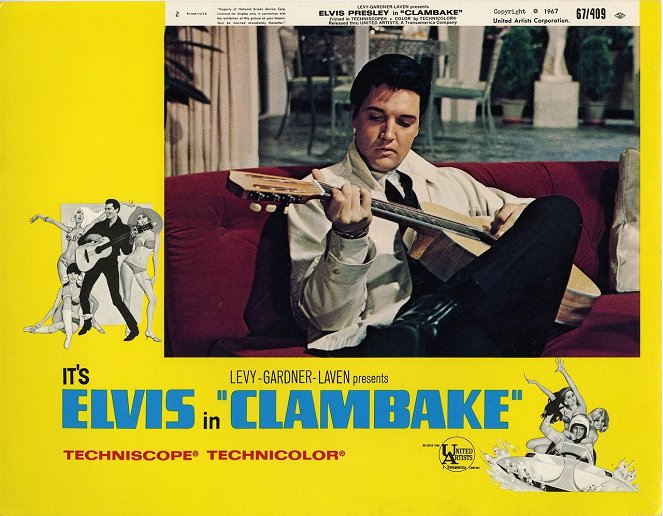Clambake - Cartes de lobby - Elvis Presley