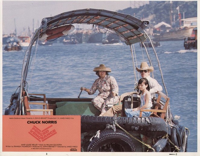 L'Exécuteur de Hong Kong - Cartes de lobby - Chuck Norris