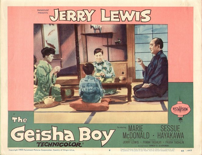 The Geisha Boy - Lobbykaarten