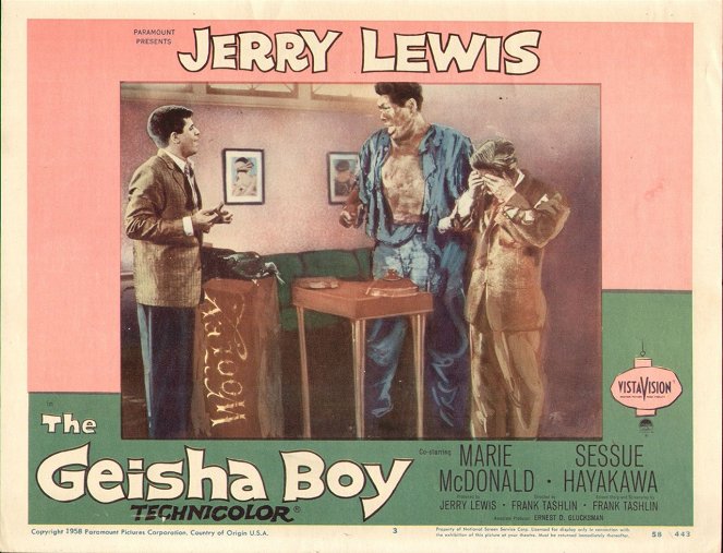 The Geisha Boy - Lobbykaarten