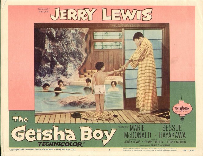The Geisha Boy - Lobbykarten