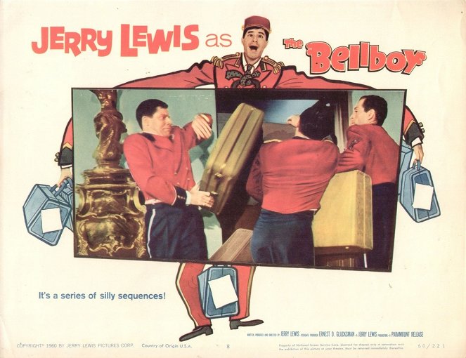 The Bellboy - Cartes de lobby - Jerry Lewis