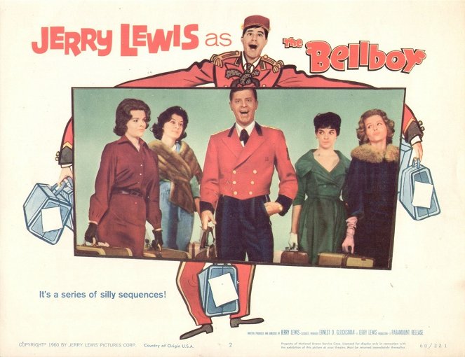 The Bellboy - Cartes de lobby - Jerry Lewis