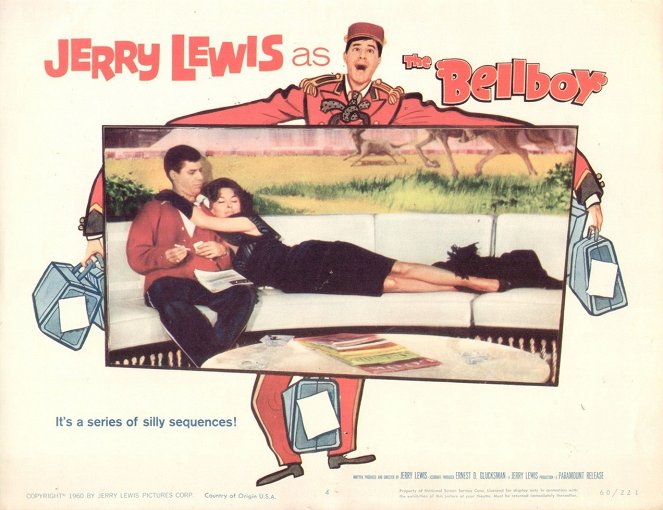 The Bellboy - Lobbykaarten - Jerry Lewis