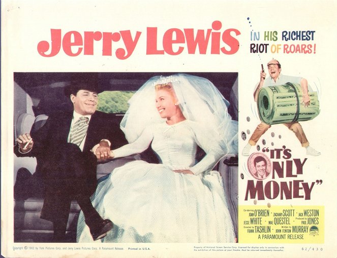 It's Only Money - Lobby Cards
