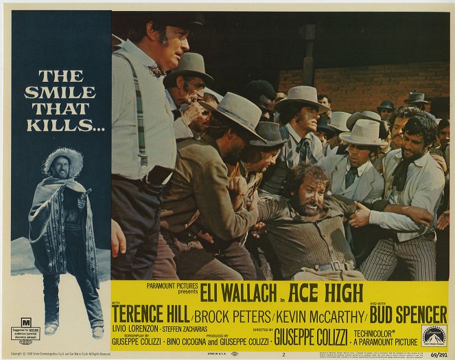 Ace High - Lobby Cards - Eli Wallach, Bud Spencer