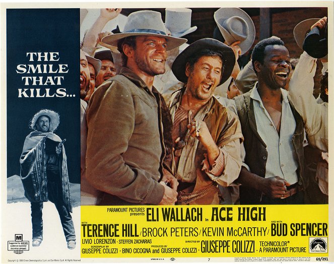 Ace High - Lobby Cards - Terence Hill, Eli Wallach, Brock Peters