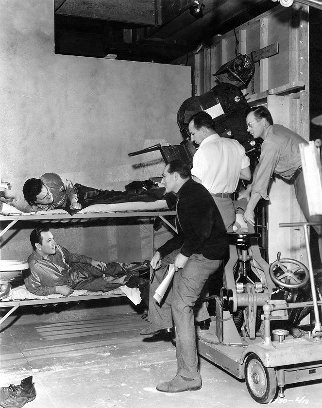 Casier judiciaire - Tournage - Warren Hymer, George Raft, Fritz Lang, Charles Lang