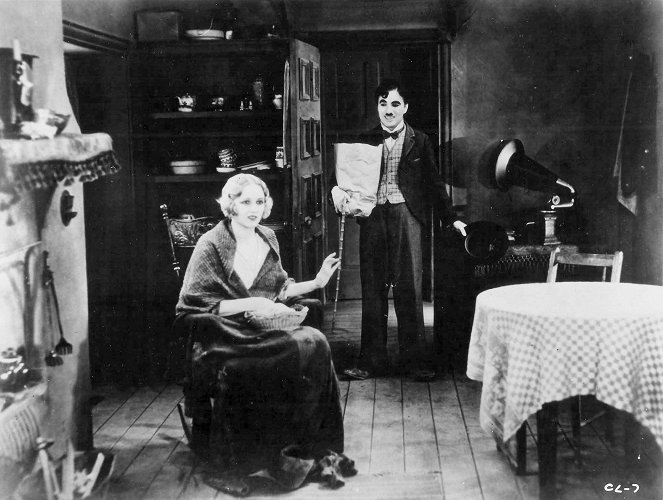 Les Lumières de la ville - Film - Virginia Cherrill, Charlie Chaplin