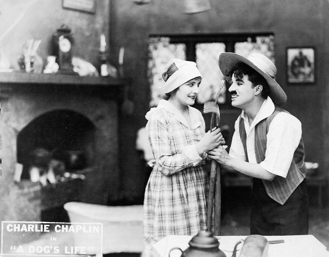 A Dog's Life - Lobbykaarten - Charles Reisner, Charlie Chaplin
