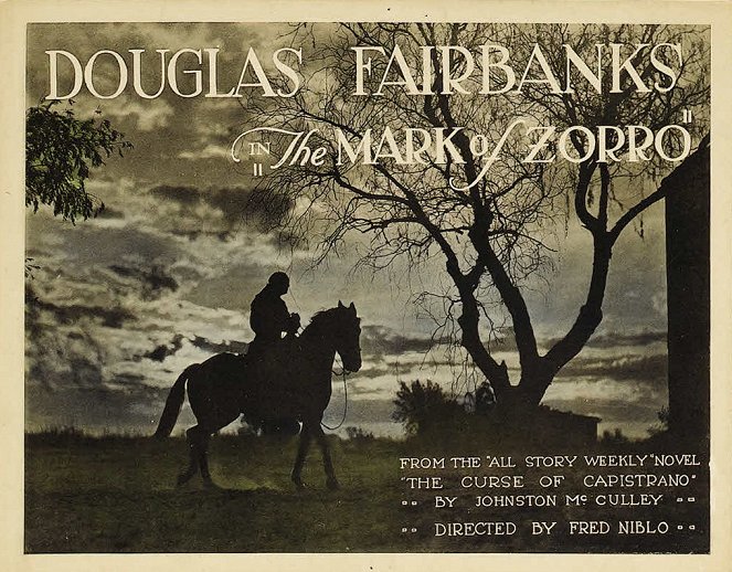 The Mark of Zorro - Lobbykaarten