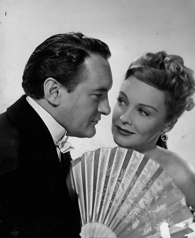 Viuhka - Promokuvat - George Sanders, Madeleine Carroll