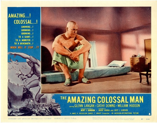 The Amazing Colossal Man - Mainoskuvat