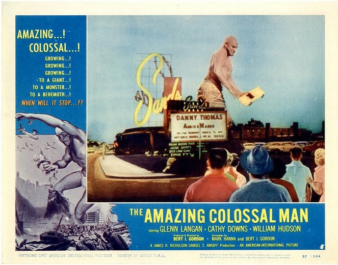 The Amazing Colossal Man - Mainoskuvat