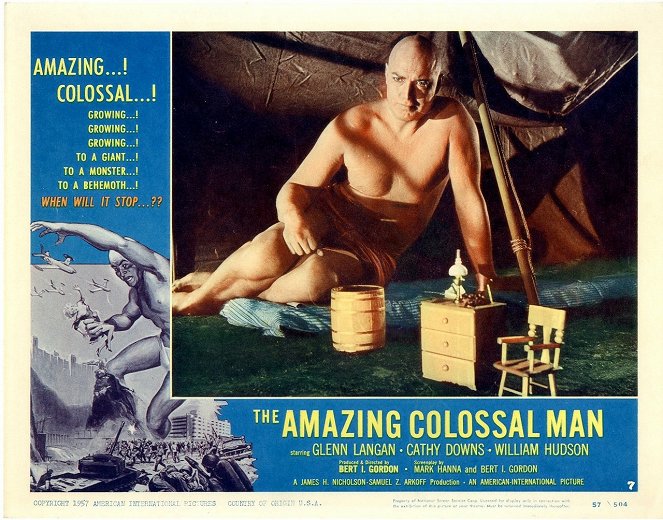 The Amazing Colossal Man - Vitrinfotók