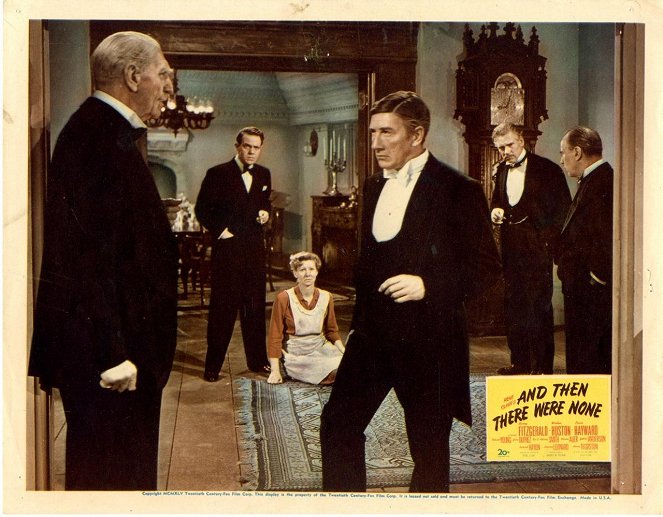 And Then There Were None - Lobby Cards