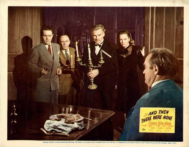 And Then There Were None - Lobby Cards