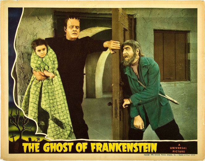 Le Spectre de Frankenstein - Cartes de lobby
