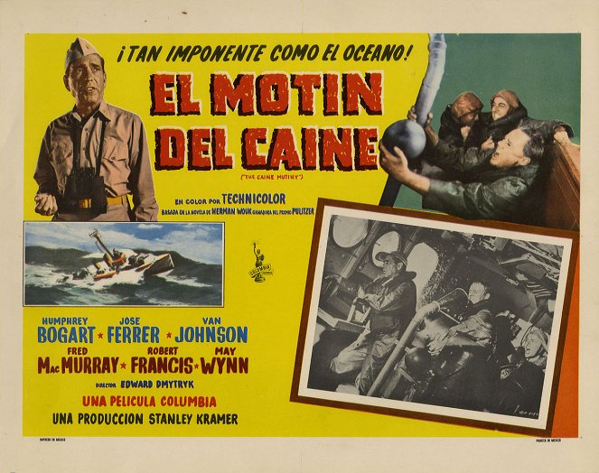 The Caine Mutiny - Lobby Cards - Humphrey Bogart, Van Johnson