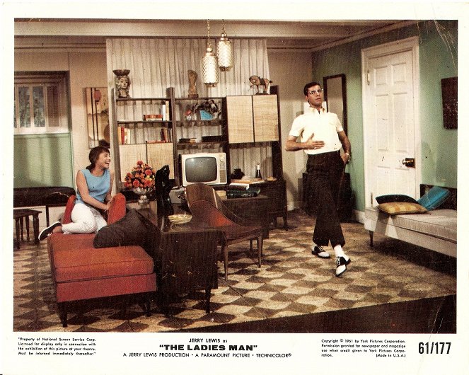 Le Tombeur de ces dames - Cartes de lobby - Jerry Lewis