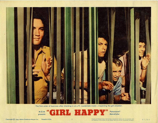 Girl Happy - Cartões lobby - Elvis Presley
