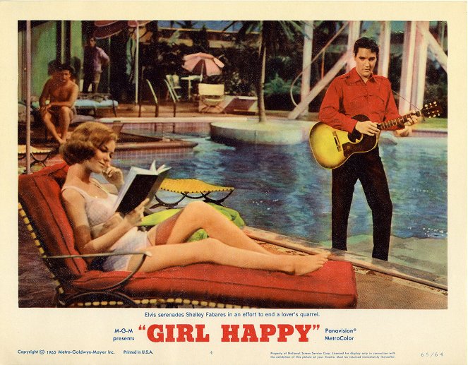 Girl Happy - Cartões lobby - Elvis Presley